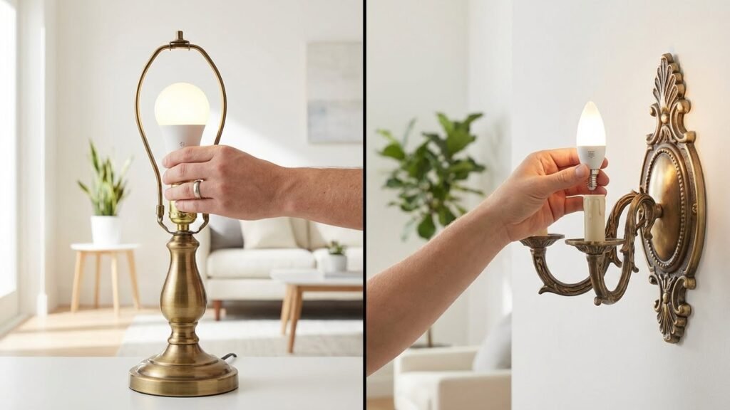 can smart bulbs be used in any lamp