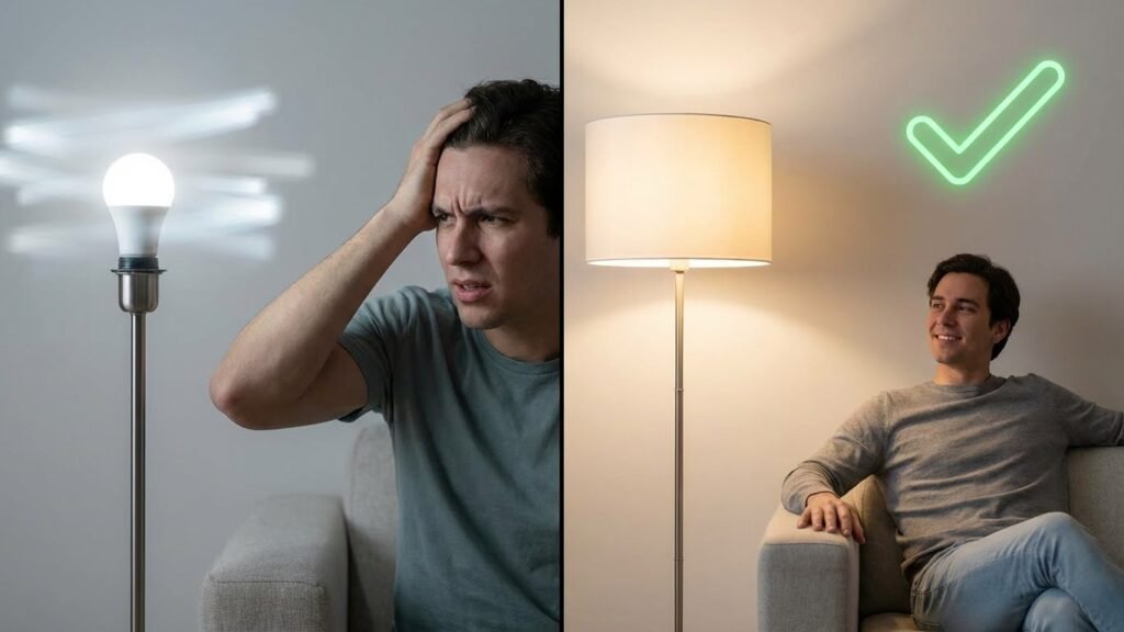 why is smart bulb flashing