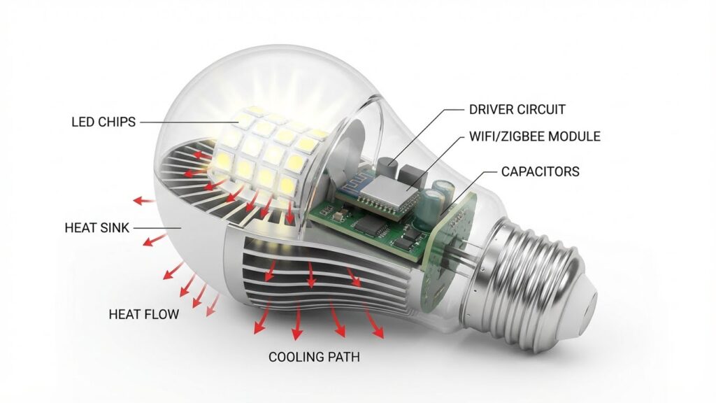 Why Smart Bulbs Produce Heat