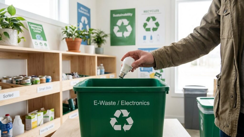 Recycling and Disposal of Smart Bulbs