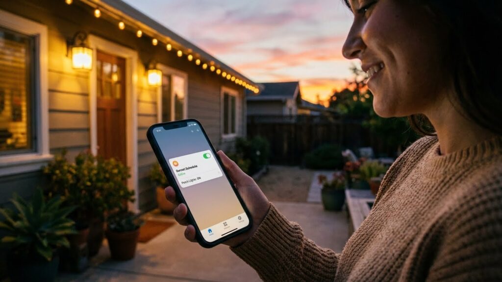 Controlling and Automating Outdoor Smart Bulbs