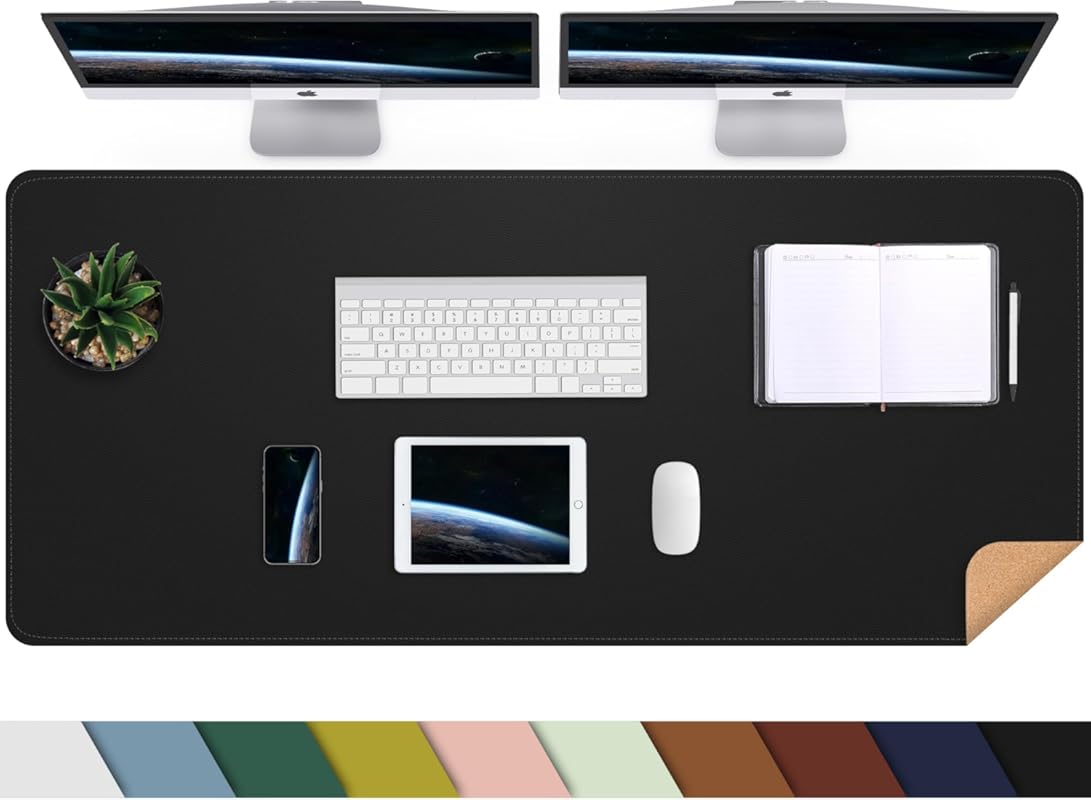 Leather and Cork Mat