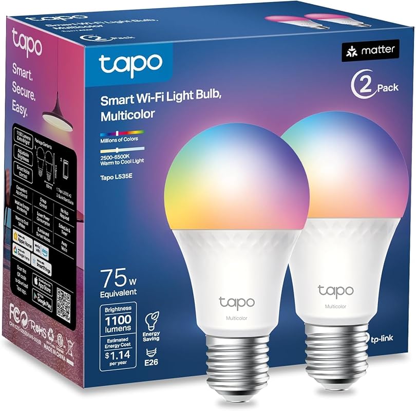 TP-Link Tapo Matter Smart Light Bulbs