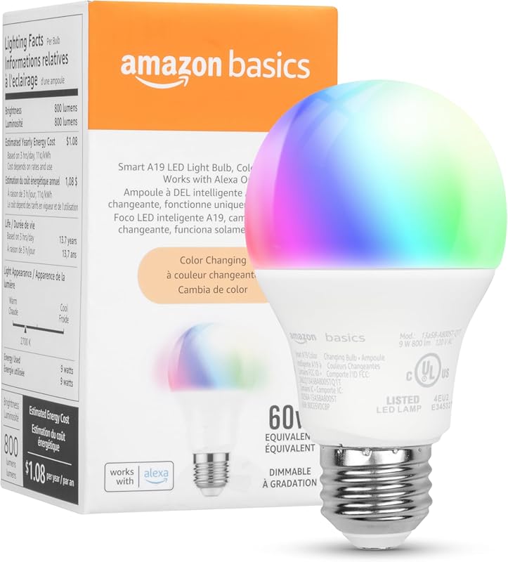 Amazon Basics Smart A19 Bulb
