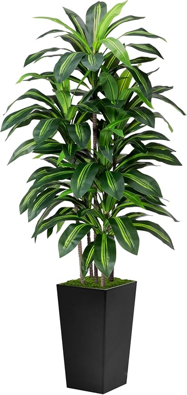 Five foot artificial dracaena tree