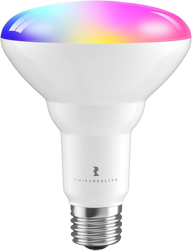 ThirdReality ZB3 Zigbee Smart Color BR30 Flood Light Bulb 650 Lumens f