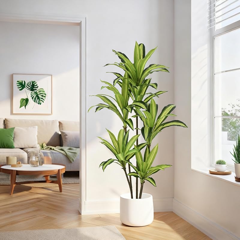 Realistic 5FT Artificial Dracaena Tree