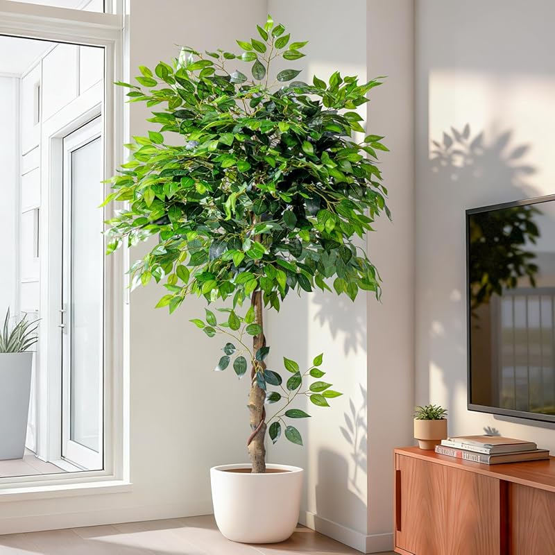 Realistic 5FT Artificial Ficus Tree