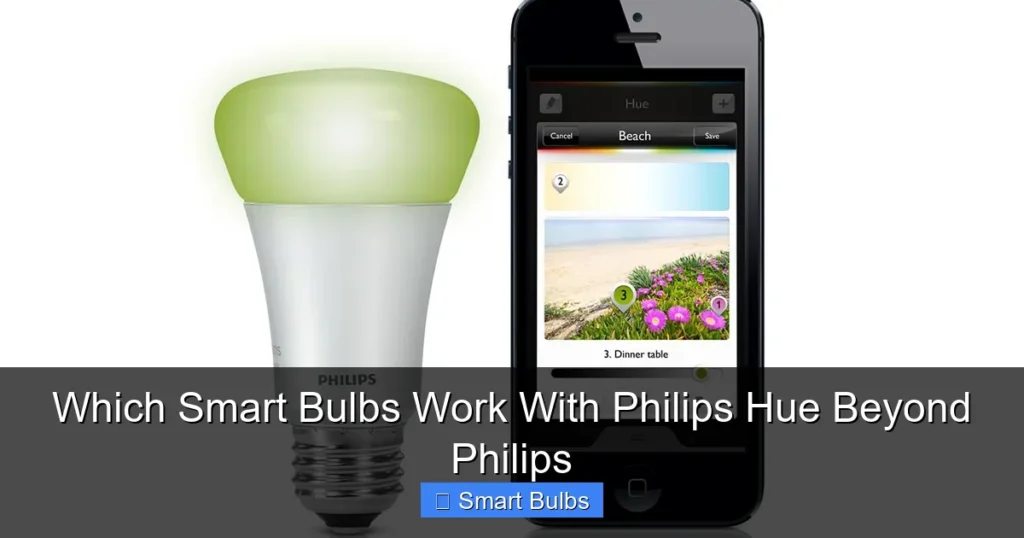 Which Smart Bulbs Work With Philips Hue Beyond Philips