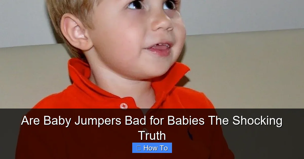 Are Baby Jumpers Bad for Babies The Shocking Truth