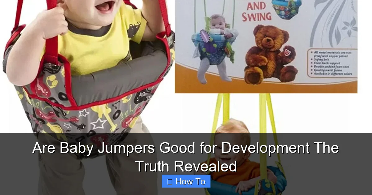 Are Baby Jumpers Good for Development The Truth Revealed