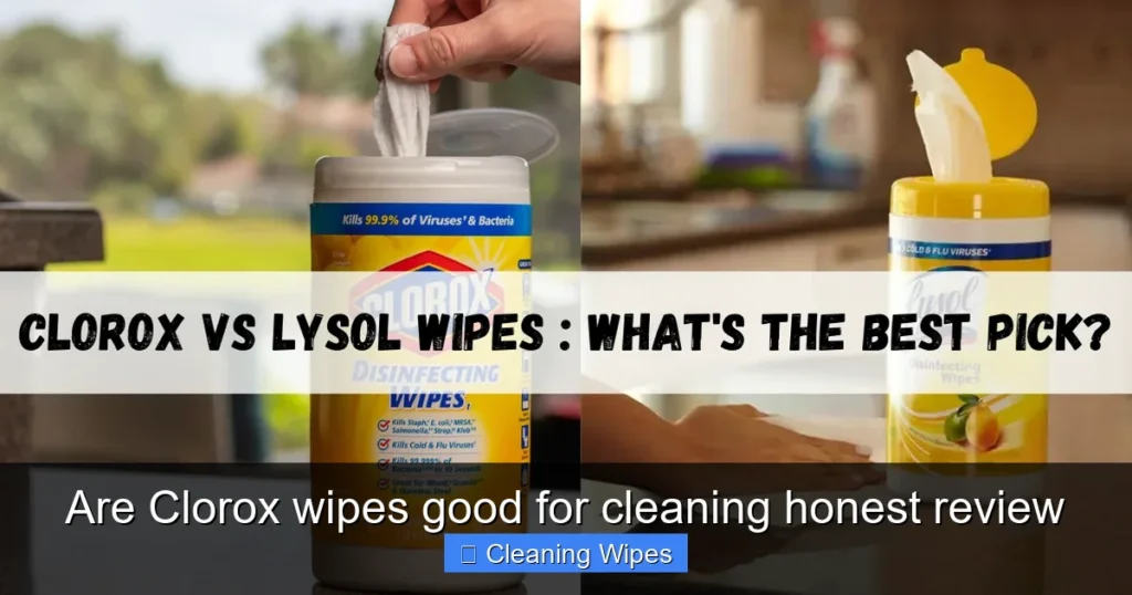 Are Clorox wipes good for cleaning honest review