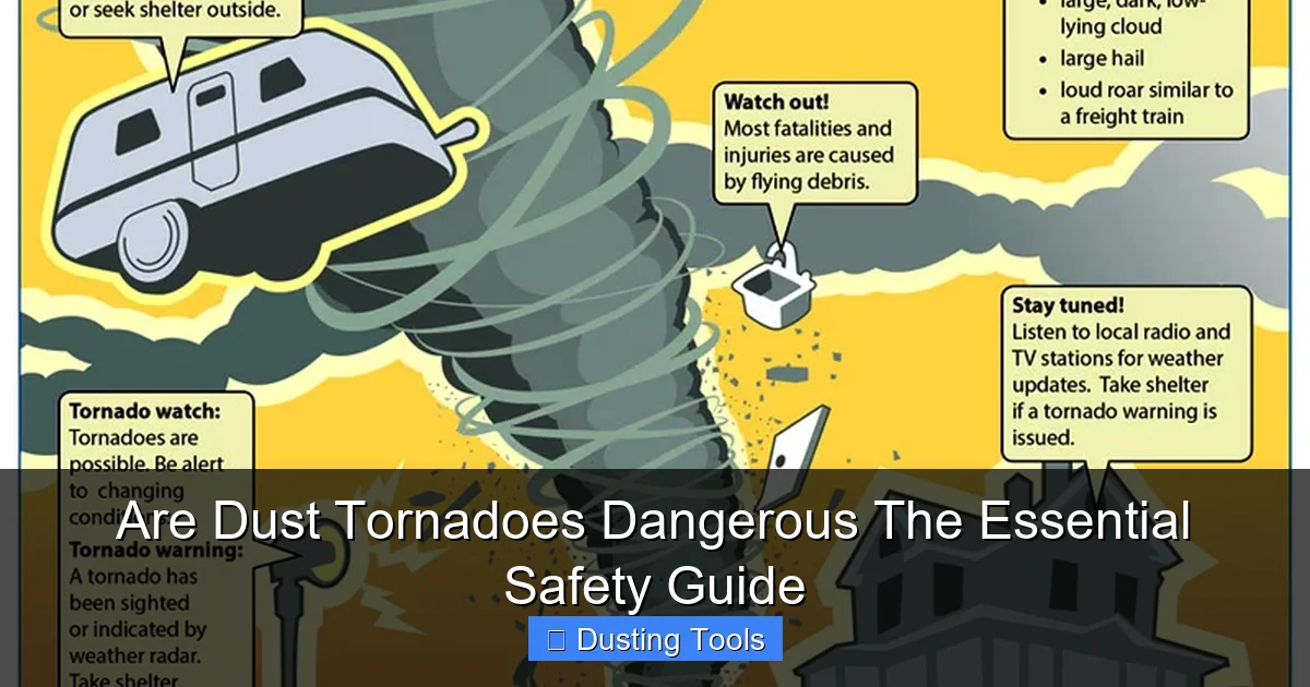 Are Dust Tornadoes Dangerous The Essential Safety Guide