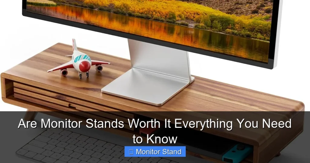Are Monitor Stands Worth It Everything You Need to Know