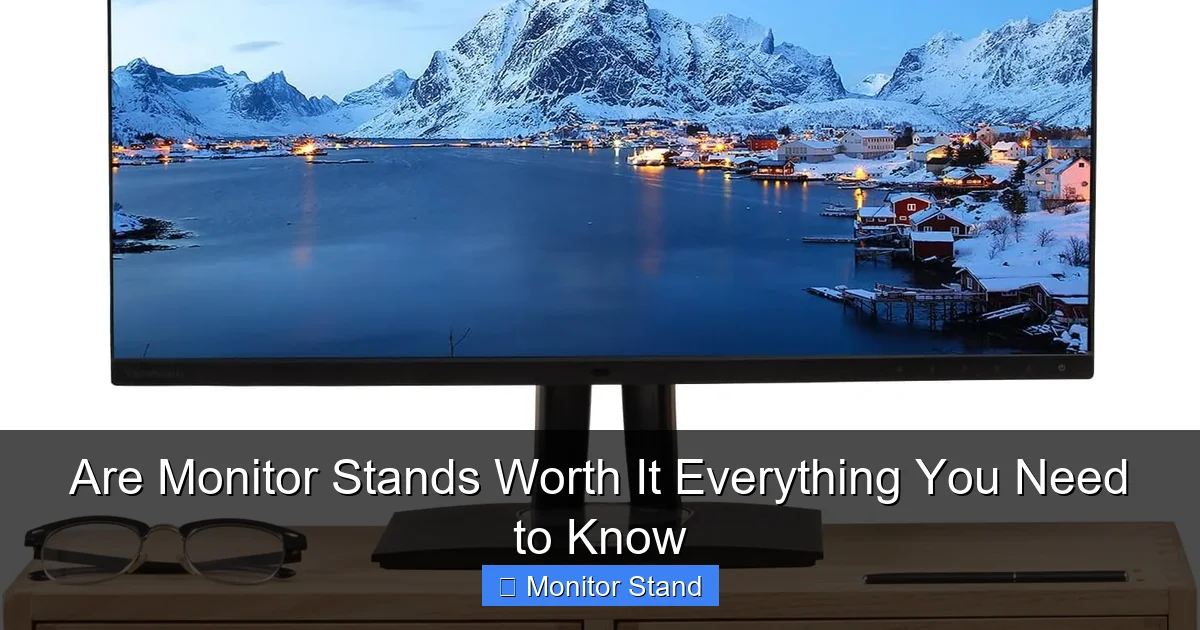 Are Monitor Stands Worth It Everything You Need to Know