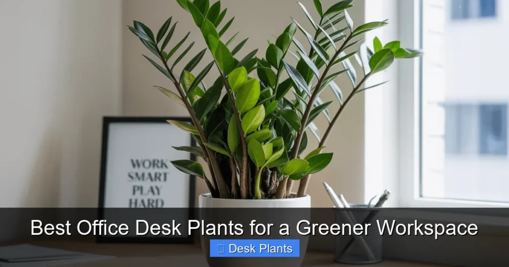 Best Office Desk Plants for a Greener Workspace