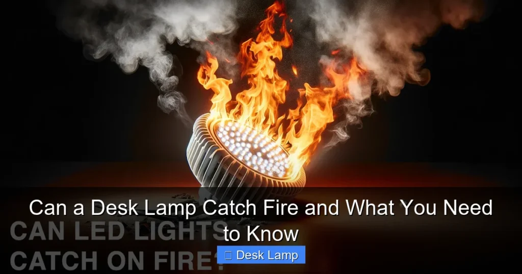 Can a Desk Lamp Catch Fire and What You Need to Know