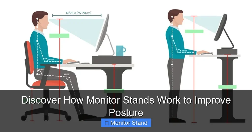 Discover How Monitor Stands Work to Improve Posture