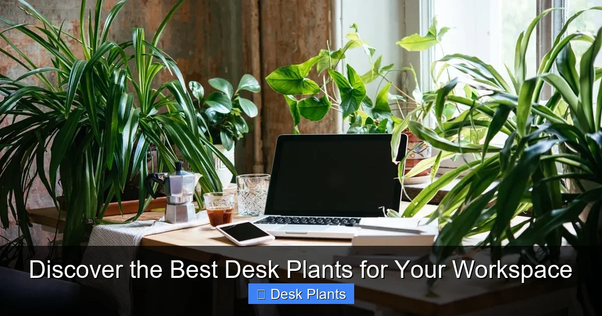Discover the Best Desk Plants for Your Workspace