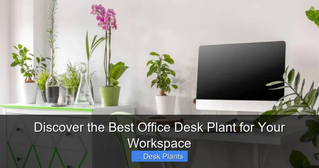 Discover the Best Office Desk Plant for Your Workspace