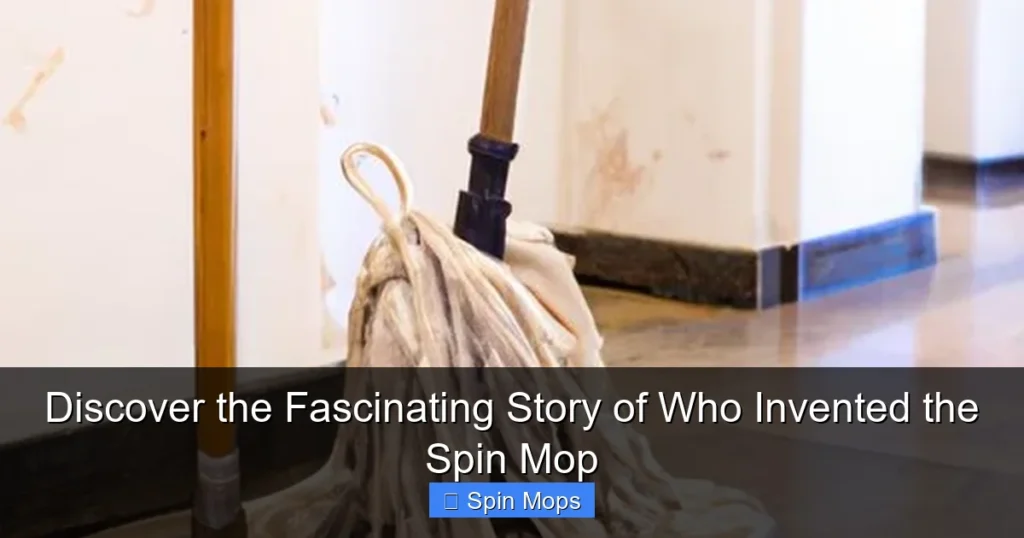 Discover the Fascinating Story of Who Invented the Spin Mop
