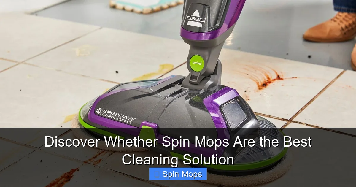 Discover Whether Spin Mops Are the Best Cleaning Solution