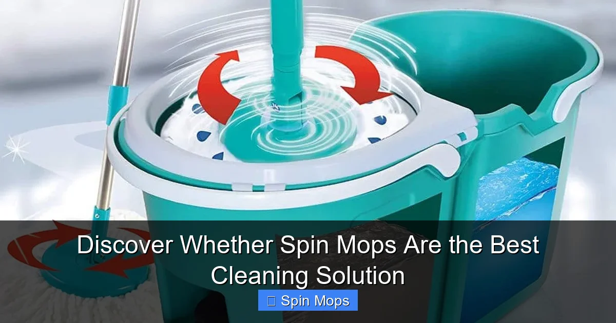 Discover Whether Spin Mops Are the Best Cleaning Solution