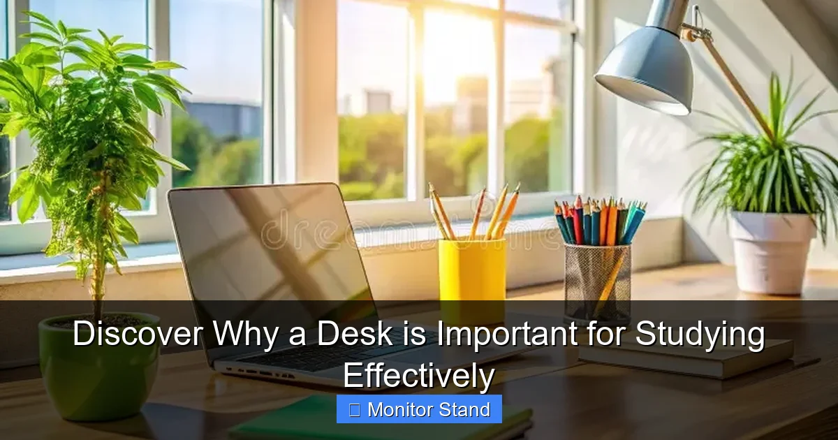 Discover Why a Desk is Important for Studying Effectively