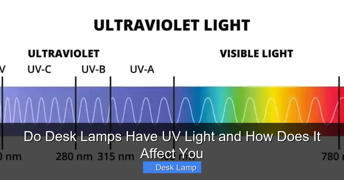 Do Desk Lamps Have UV Light and How Does It Affect You