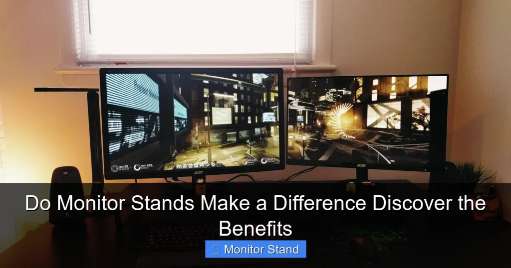 Do Monitor Stands Make a Difference Discover the Benefits