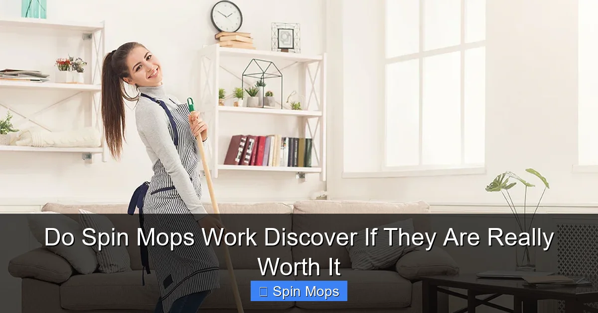Do Spin Mops Work Discover If They Are Really Worth It