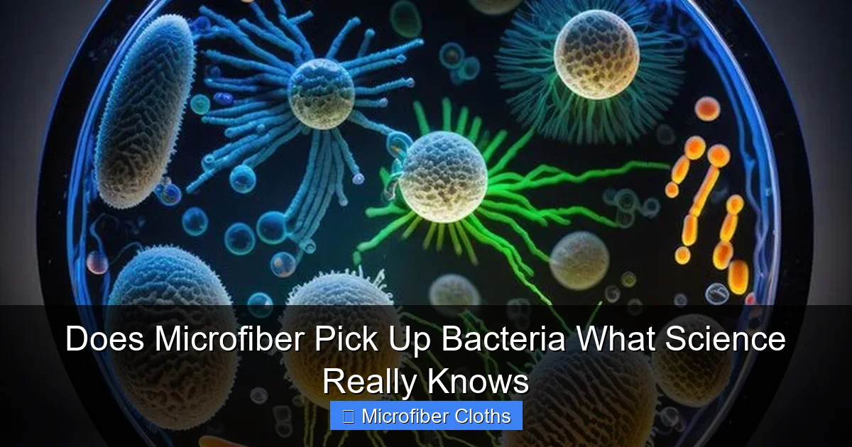 Does Microfiber Pick Up Bacteria What Science Really Knows