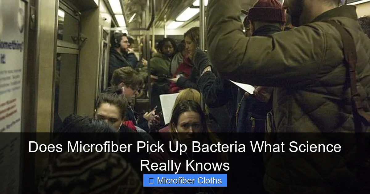 Does Microfiber Pick Up Bacteria What Science Really Knows