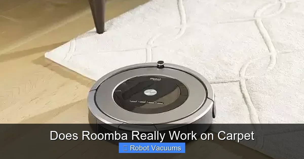 Does Roomba Really Work on Carpet
