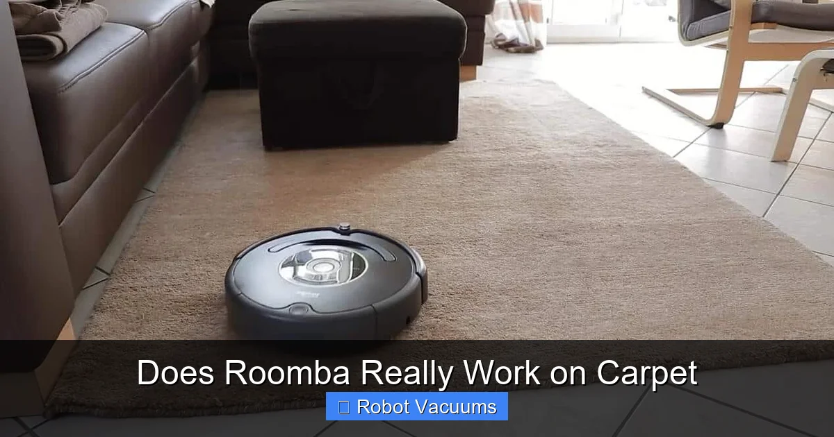 Does Roomba Really Work on Carpet