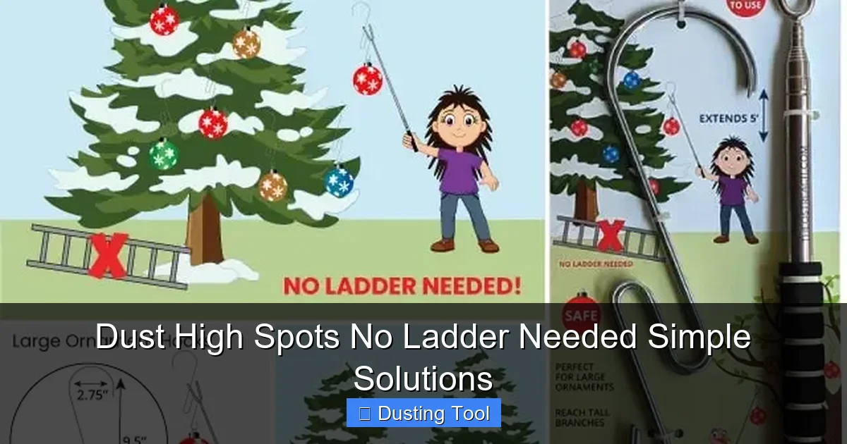 Dust High Spots No Ladder Needed Simple Solutions