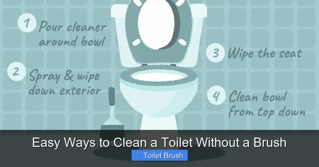 Easy Ways to Clean a Toilet Without a Brush