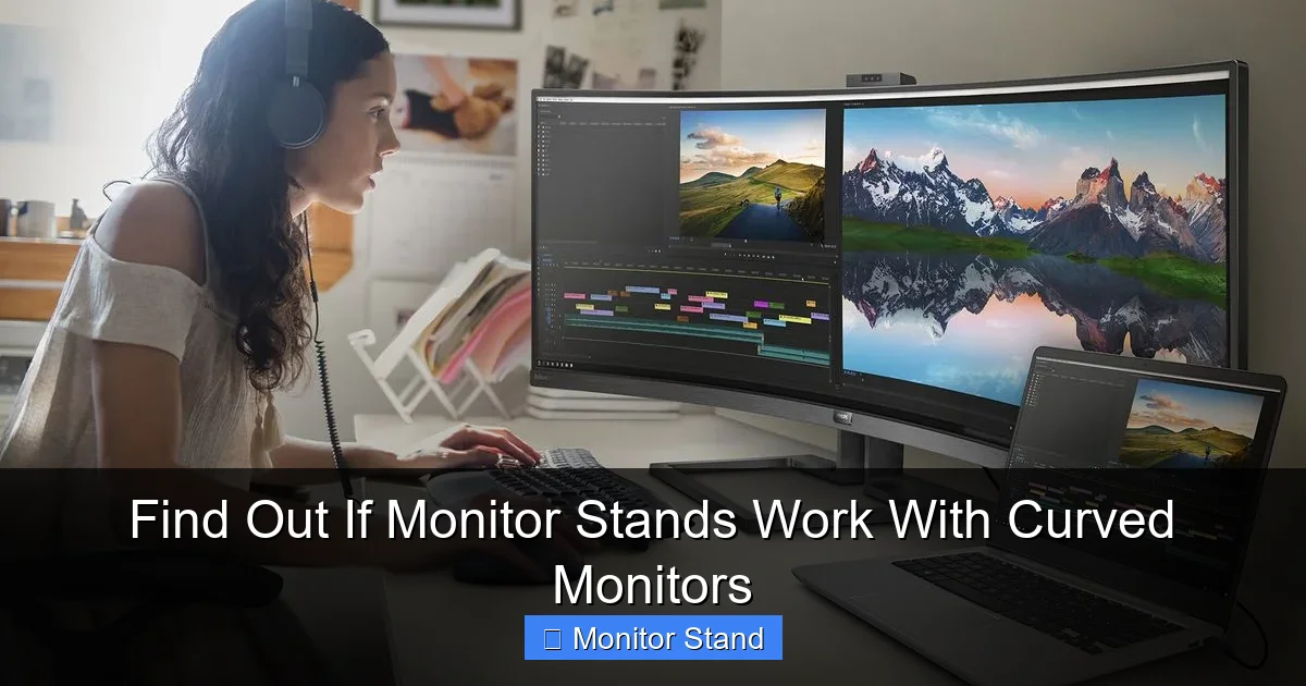 Find Out If Monitor Stands Work With Curved Monitors