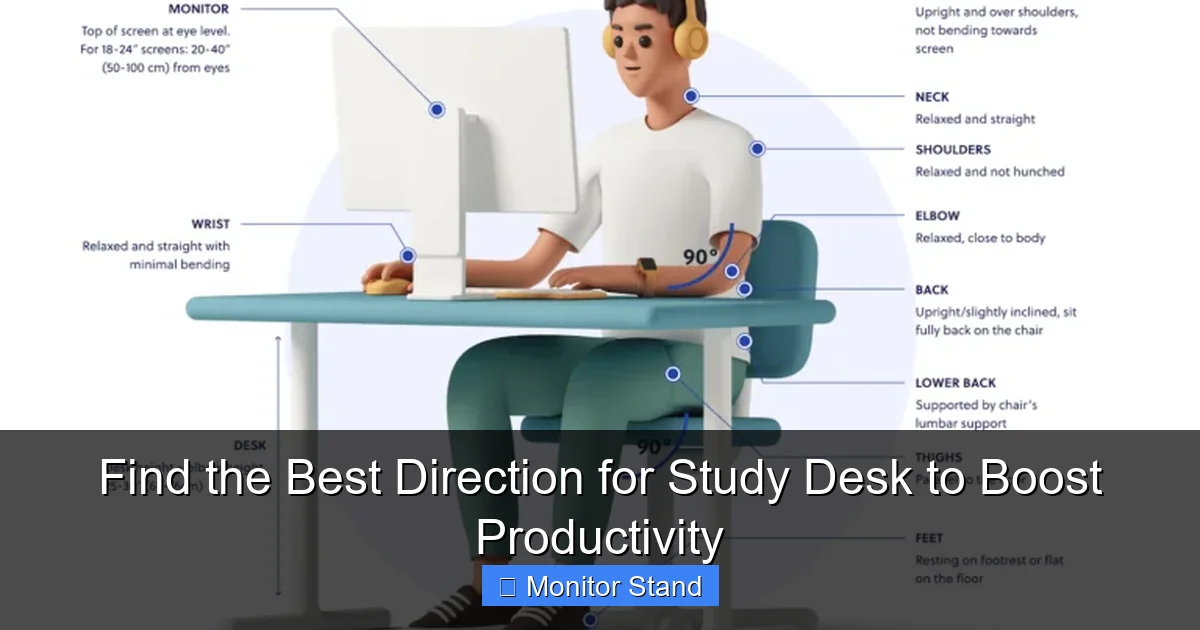 Find the Best Direction for Study Desk to Boost Productivity