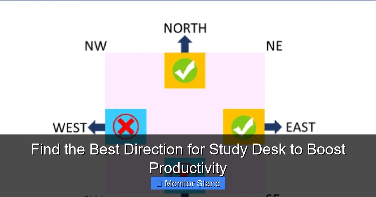 Find the Best Direction for Study Desk to Boost Productivity