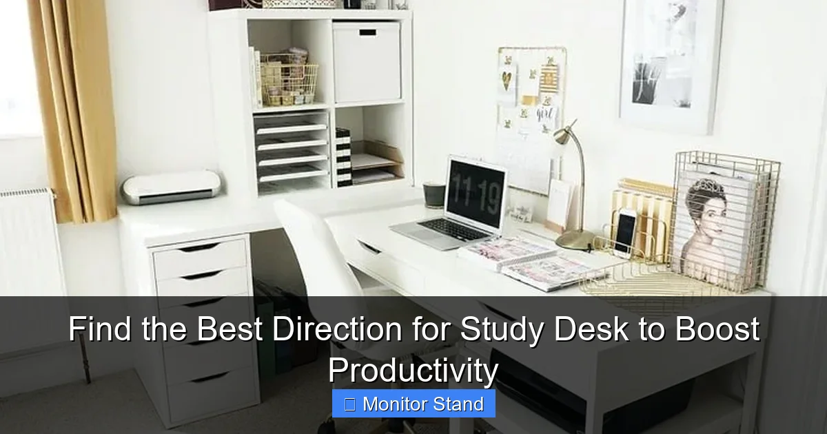 Find the Best Direction for Study Desk to Boost Productivity