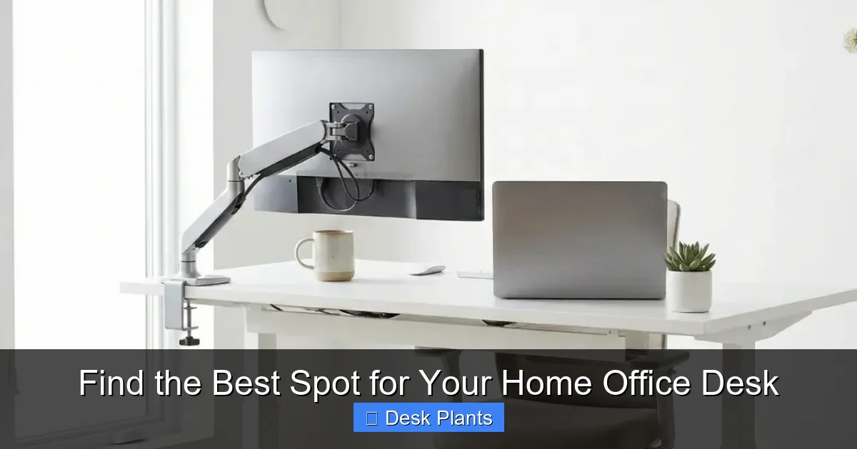 Find the Best Spot for Your Home Office Desk