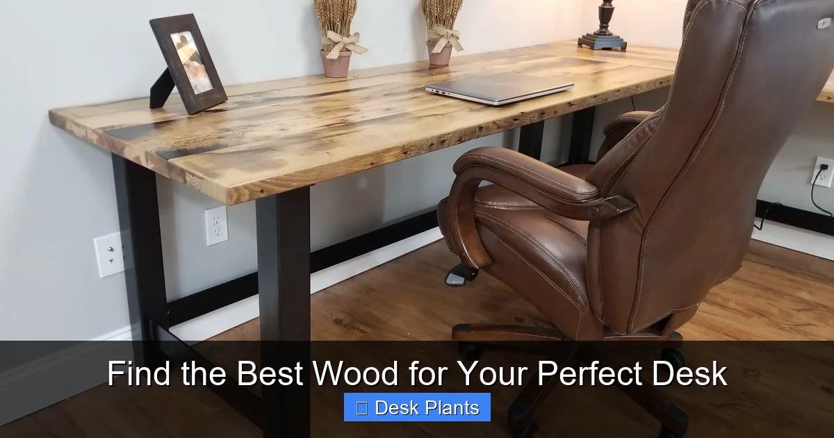 Find the Best Wood for Your Perfect Desk