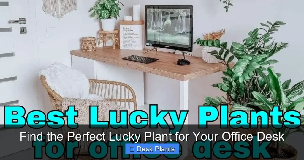 Find the Perfect Lucky Plant for Your Office Desk