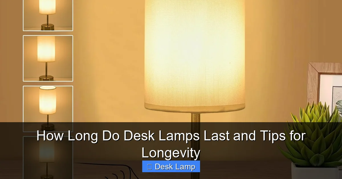 How Long Do Desk Lamps Last and Tips for Longevity