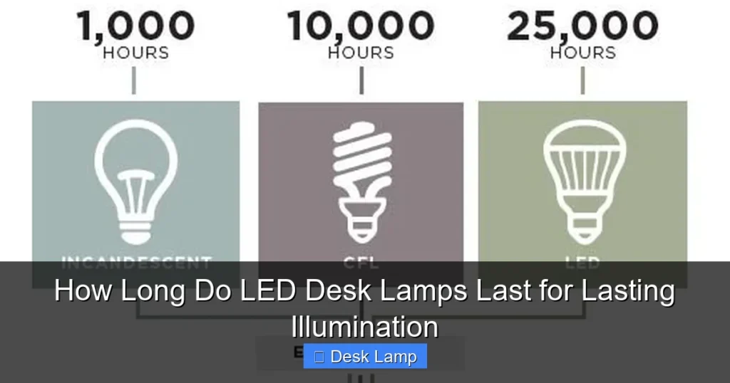 How Long Do LED Desk Lamps Last for Lasting Illumination