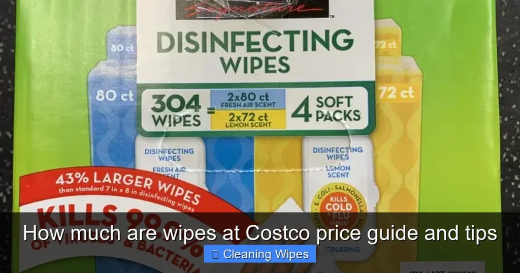 How much are wipes at Costco price guide and tips