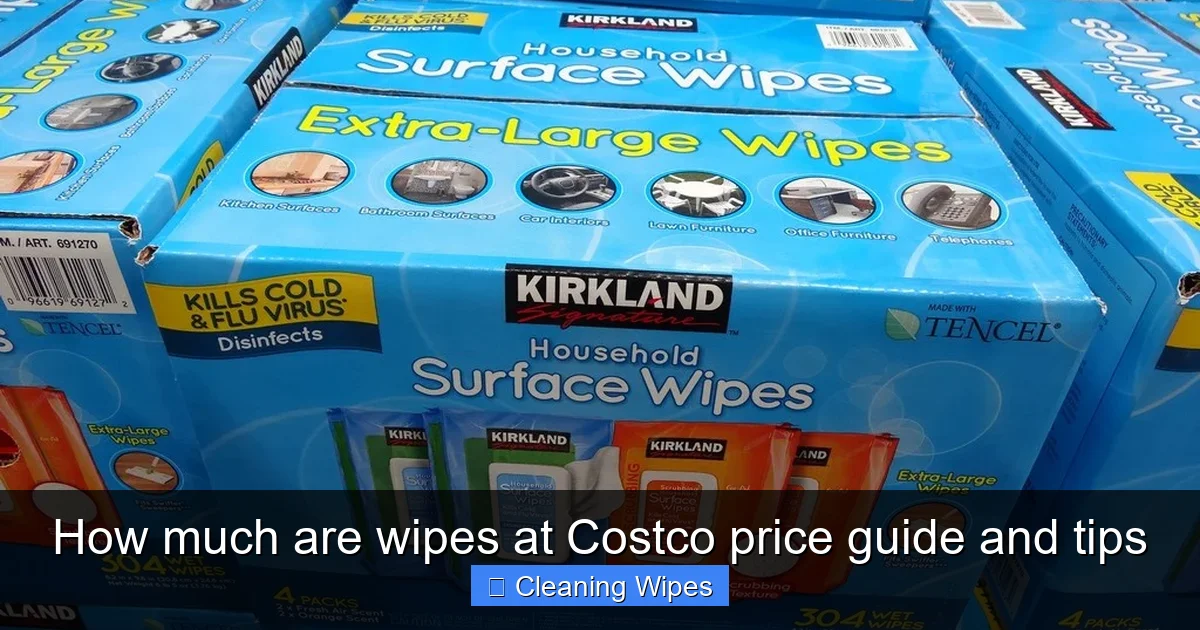 How much are wipes at Costco price guide and tips