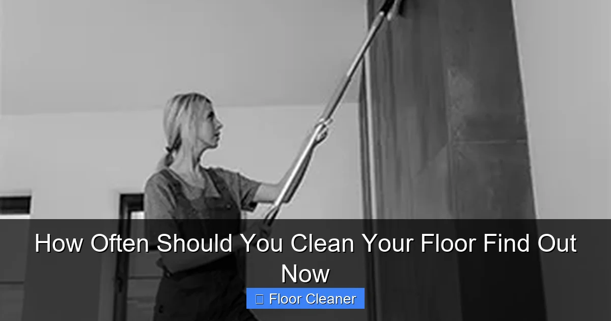 How Often Should You Clean Your Floor Find Out Now