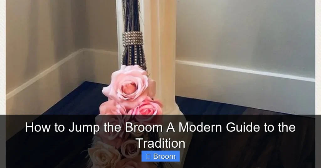 How to Jump the Broom A Modern Guide to the Tradition